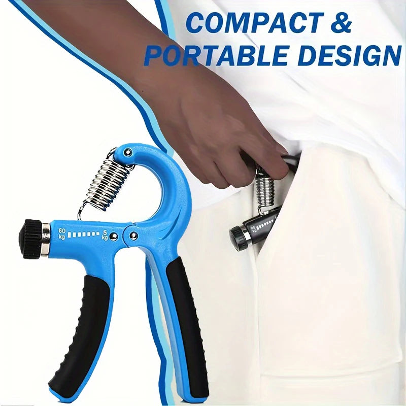 Hand Grip Strengthener with Adjustable Resistance and Muscle Wrist Equipment