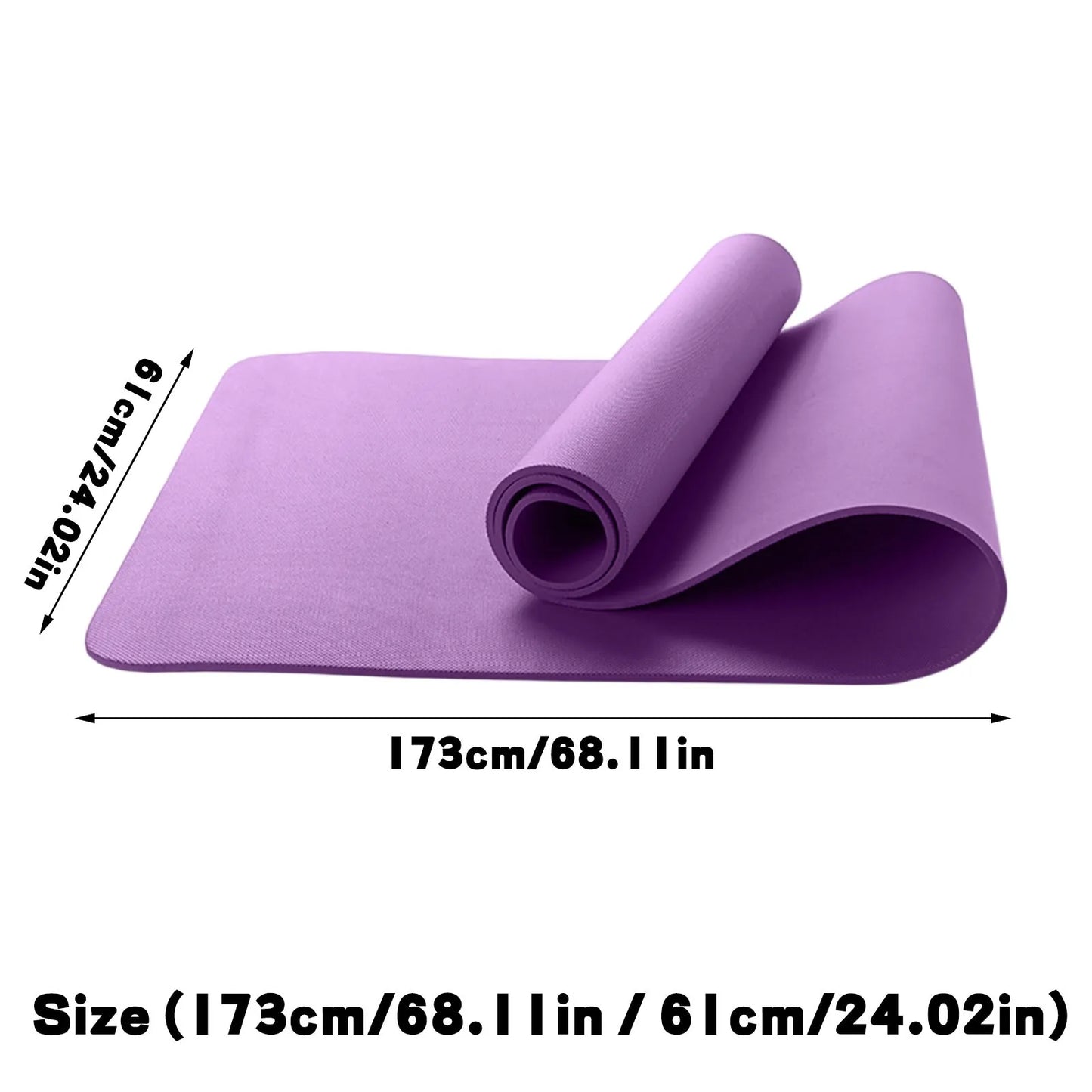 Yoga Mats Anti-slip Sport Fitness Mat For Exercise Yoga