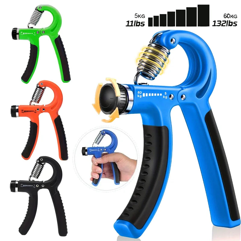 Hand Grip Strengthener with Adjustable Resistance and Muscle Wrist Equipment