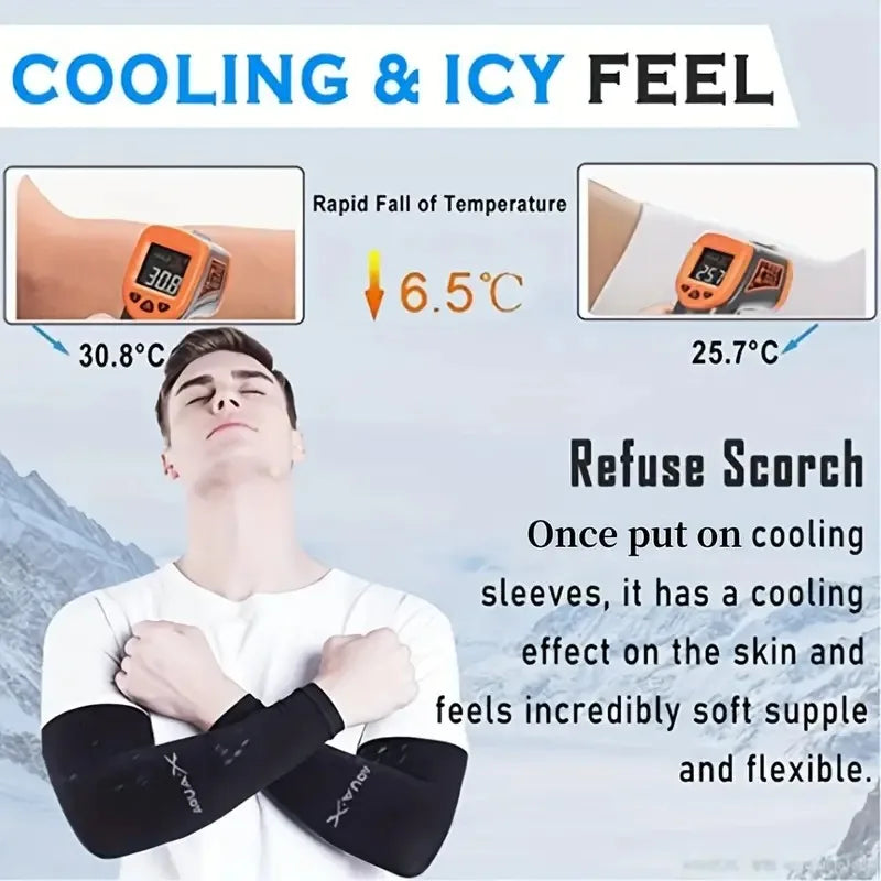3 Pair of Breathable Sun Protection Sleeves - Breathable & UV Protective Gear for Sports, Work, Driving, & Outdoor Adventures
